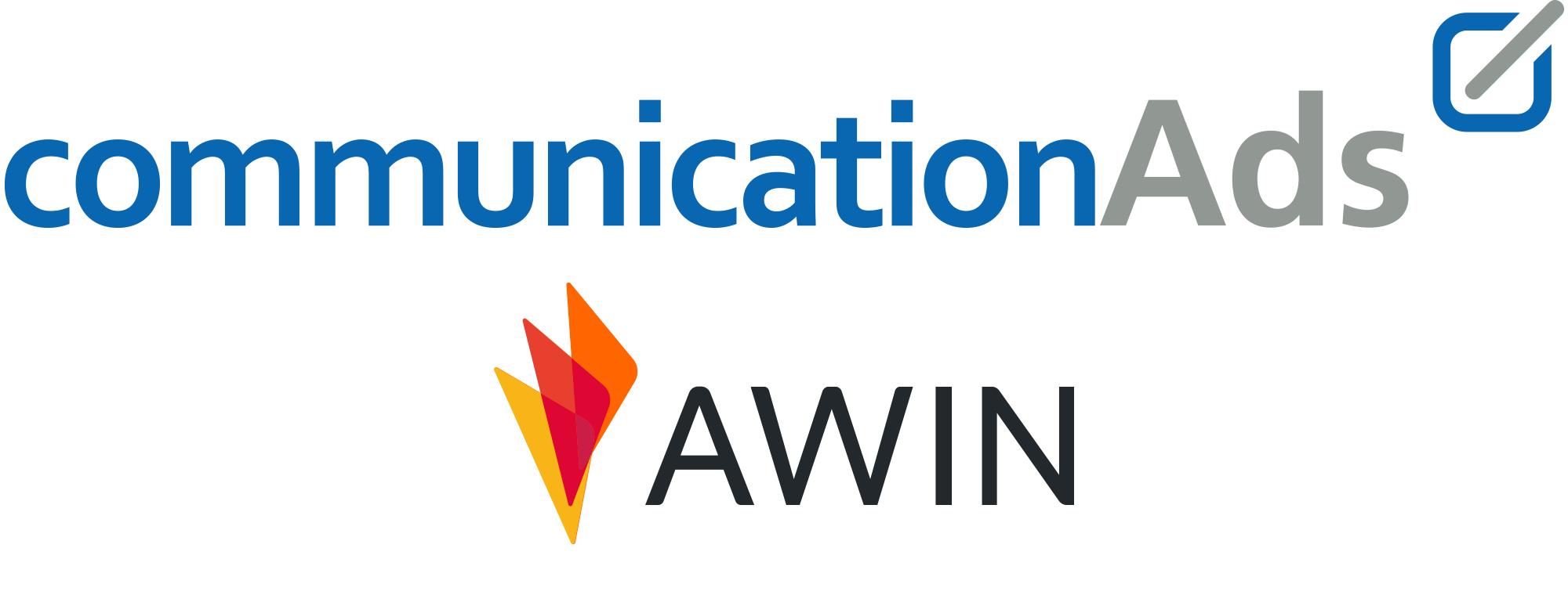 Logo communicationAds und Awin