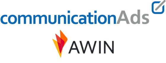 Logo communicationAds und Awin Logo communicationAds und Awin